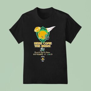 Notre Dame Fighting Irish Vs Arkansas Razorbacks Game Day Here Come The Irish T Shirt