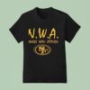 Nwa Nines With Attitude San Francisco Ers Logo T Shirt