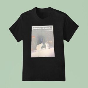 Oasis Cigarettes And Alcohol T Shirt