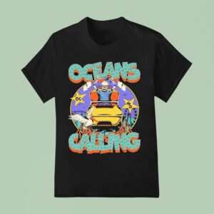 Oceans Calling Festival Rollercoaster Oc Md Skeleton T Shirt