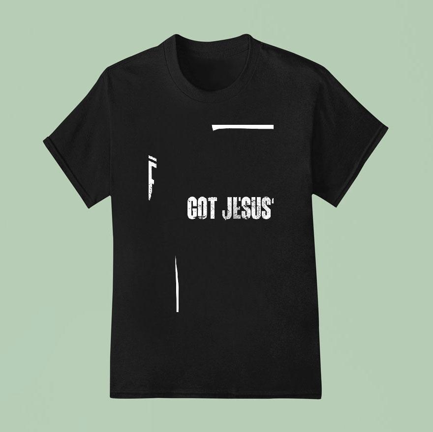 Ohio State Buckeyes Got Jesus Logo T Shirt