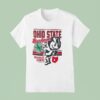 Ohio State Buckeyes Scarlet And Gray The Buckeye State T Shirt