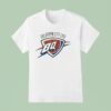 Oklahoma City Emo Style Oklahoma City Thunder Logo Parody T Shirt