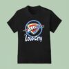 Oklahoma City Thunder Loud City Logo T Shirt