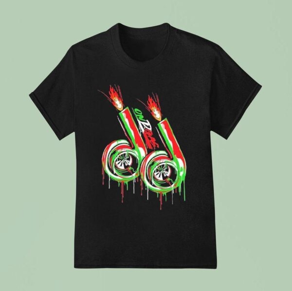 Ondgas Entries Twin Turbo Mexico Drip T Shirt