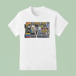 One Piece X Kumamon Higo Mokkosu T Shirt