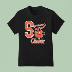 Orange Syracuse Basketball Masco T Shirt