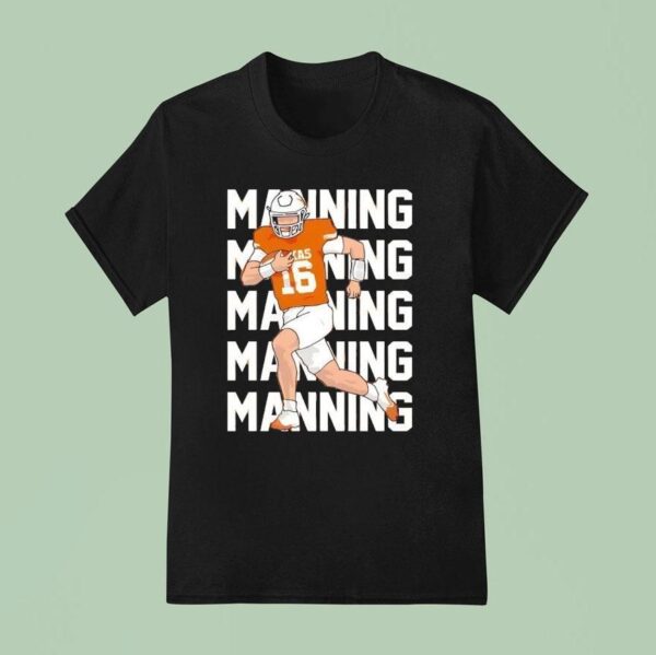 Orange Texas Arch Manning T Shirt