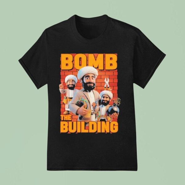 Osama Bin Laden Bomb The Building T Shirt