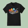 Pac Man And Ghostbusters T Shirt