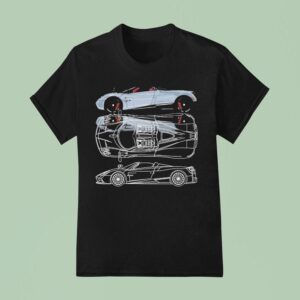 Pagani Schematic The Hamilton Collection T Shirt