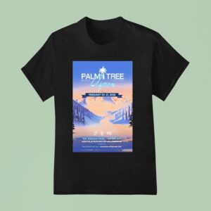 Palm Tree Music Festival Aspen Colorado February T Shirt