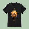 Parkway Drive Leipzig Germany Year Anniversary European Tour Skulls Sword T Shirt