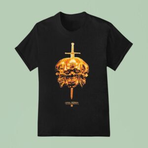 Parkway Drive Leipzig Germany Year Anniversary European Tour Skulls Sword T Shirt