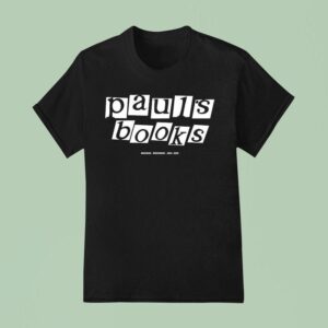 Paul S Books Madison Wisconsin Logo T Shirt