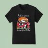 Peanuts Characters Georgia Bulldogs Just A Woman Who Loves Fall And Bulldogs T Shirt