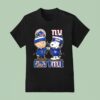 Peanuts New York Mets Baseball Cartoon T Shirt