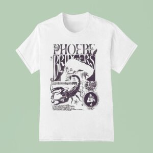 Phoebe Bridgers Driving Out Into The Sun Let The Ultraviolet Cover Me Up I Know The End Scorpion S T Shirt