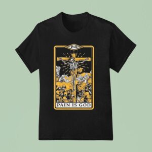 Pig Pain Is God Tarot Skeleton T Shirt