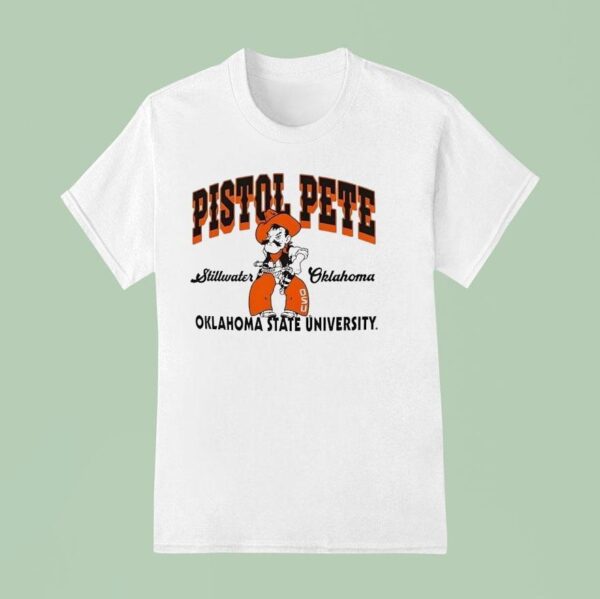 Pistol Pete Stillwater Oklahoma State Cowboys T Shirt