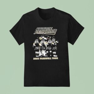 Pittsburgh Penguins Hockey Legends Farewell Tour Signatures T Shirt