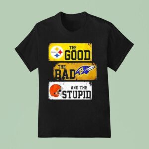 Pittsburgh Slers The Good The Bad And The Stupid Logo T Shirt