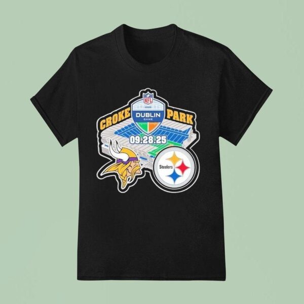 Pittsburgh Slers Vs Minnesota Vikings At Croke Park In Dublin Ireland On September Th Nfl T Shirt