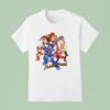 Plasma Power Mega Man Characters T Shirt