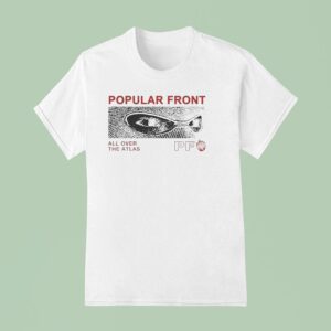 Popular Front All Over The Atlas T Shirt