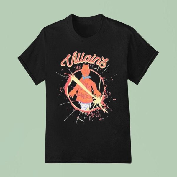 Queen Of The Stone Age Villains The Evil Has Landed T Shirt