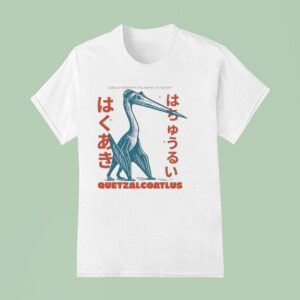 Quetzalcoatlus Largest Known Flying Animal In History T Shirt