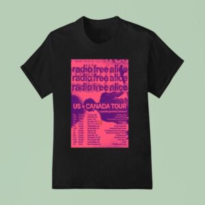 Radio Free Alice Us Canada Tour Dates S T Shirt