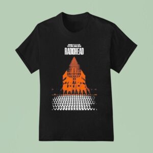 Radiohead London England Tour T Shirt