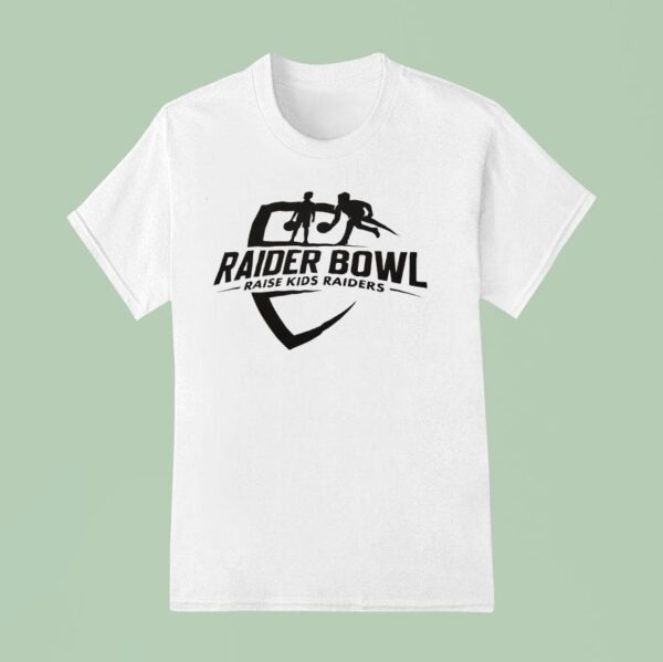 Raider Bowl Raise Kids Raiders Logo T Shirt