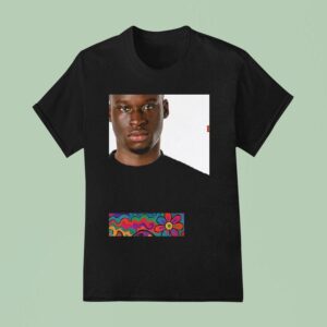 Rainbow Rhino Art Style T Shirt