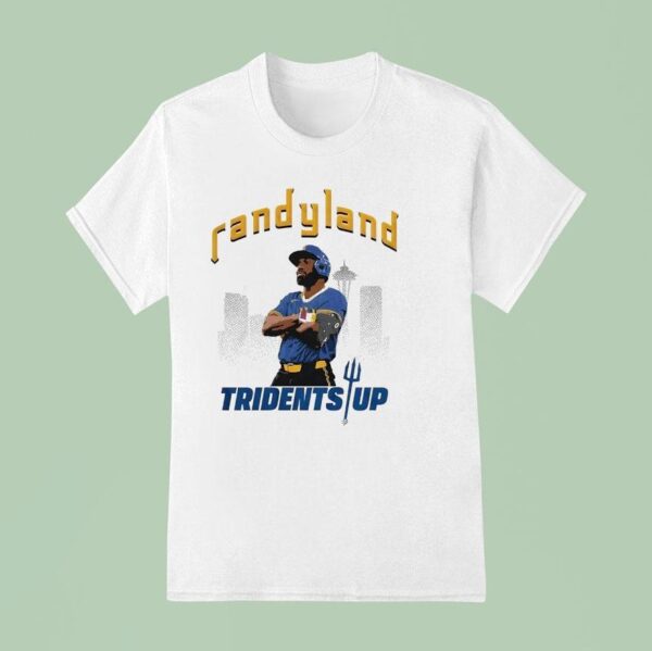 Randyland Tridents Up Seattle Mariners Baseball T Shirt