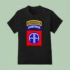 Ranger Airborne Division Paratrooper Logo T Shirt