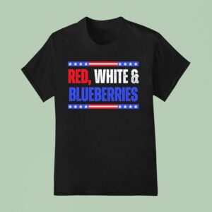 Red White And Blueberries Charlie Kirk T Shirt