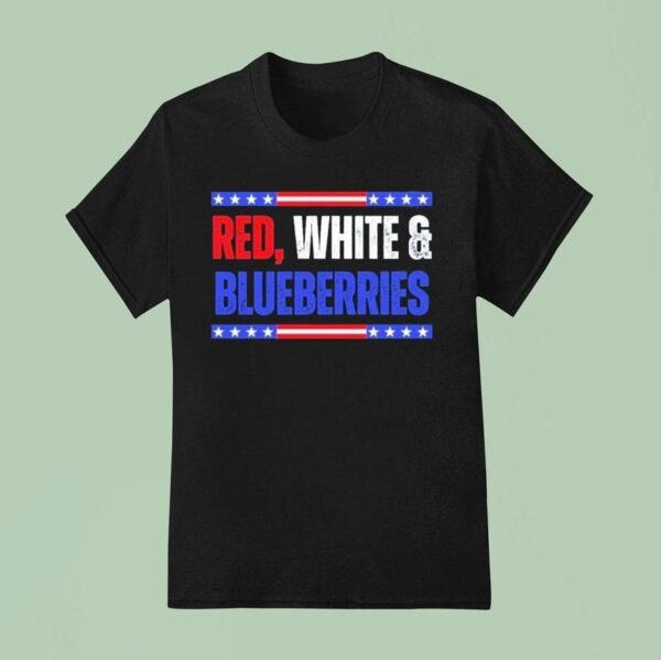 Red White And Blueberries Charlie Kirk T Shirt
