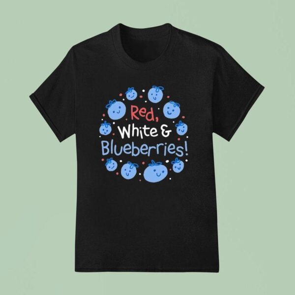 Red White And Blueberries T Shirt