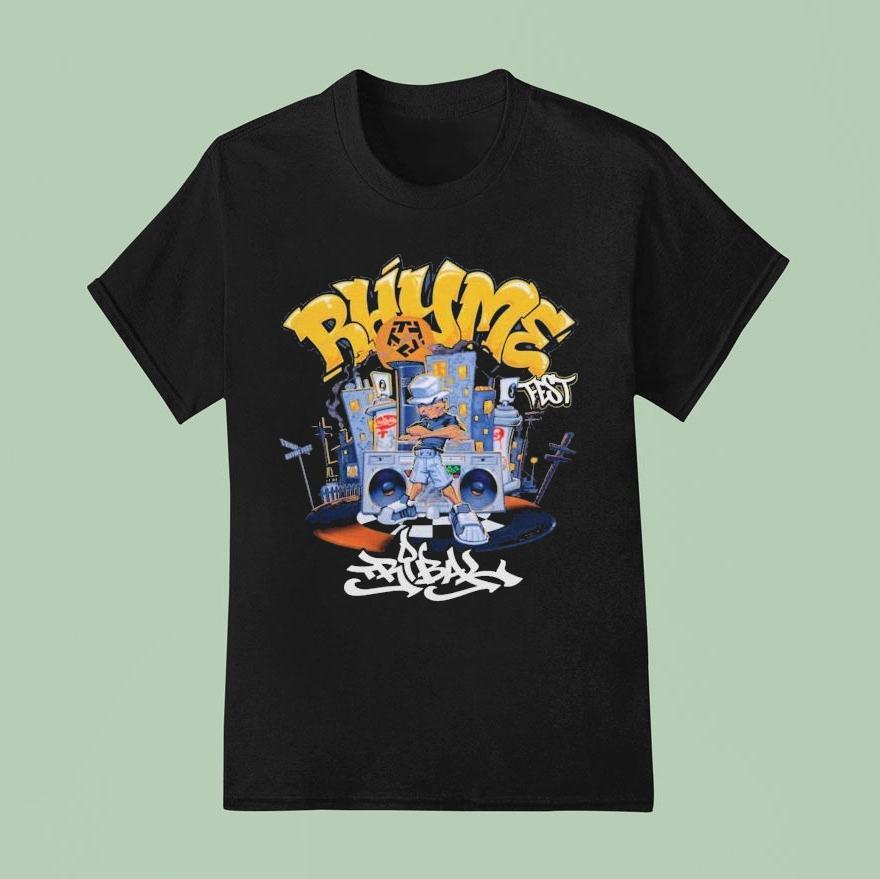 Rhyme Fest X Tribal B Boy Collab T Shirt
