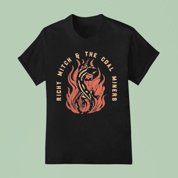 Richy Mitch The Coal Miners Salamander T Shirt