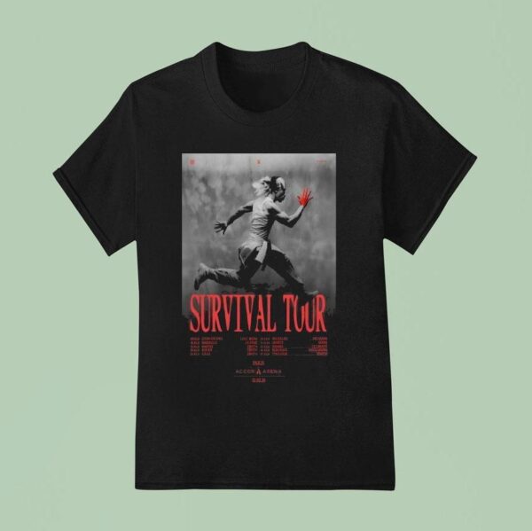 Rils Survival Tour Arenas Dates T Shirt