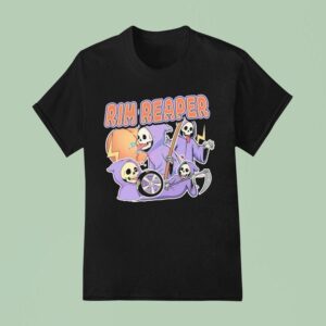 Rim Reaper Grim Reaper Peach T Shirt