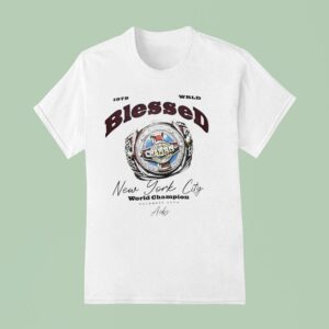 Ring Wrld Blessed New York City World Champion T Shirt