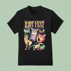 Riot Fest Th Anniversary September At Douglass Park Chicago Illinois Animals Punk Rock Masco T Shirt