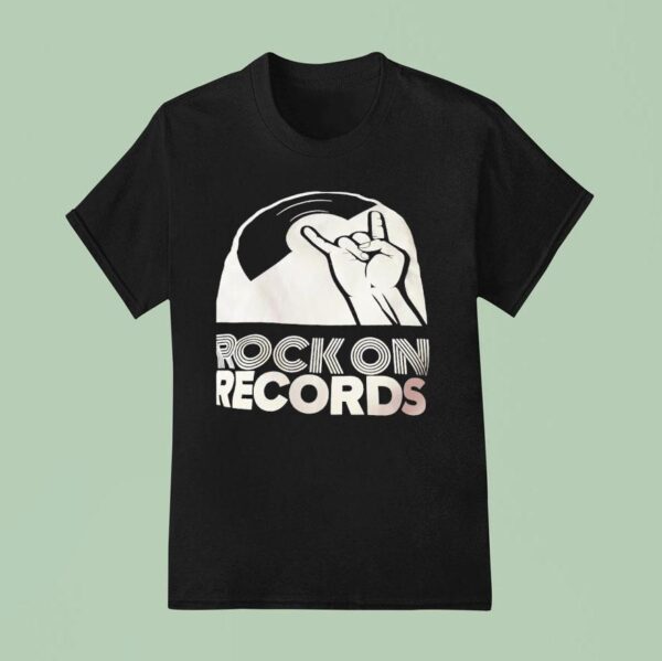 Rock On Records T Shirt