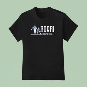 Rodri Excepcional Manchester City T Shirt