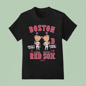 Roman Anthony And Alex Bregman Boston Red Sox Player Duo Caricature T Shirt