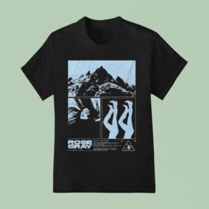 Rose Gray A Little Louder Please Black Album T Shirt